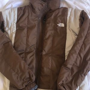 Brown The North Face jacket